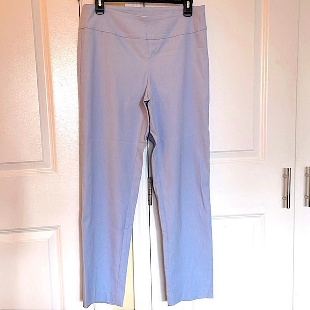 SC Lavender Cropped Stretch Pants - Pull On!  Summer perfection; Size 10
